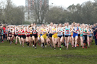 Junior girls, 2020 New Balance English Schools Champs., Sefton Park, Liverpool. Photo: David T. Hewitson/Sports for All Pics